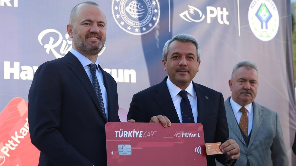 ''Trkiye Kart'' Rize'de uygulamaya geti