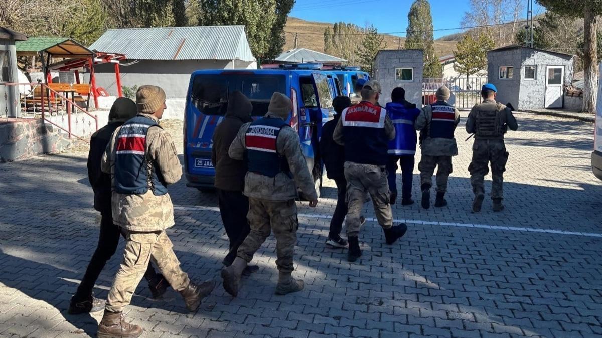 Erzurum'da 59 gmen yakaland