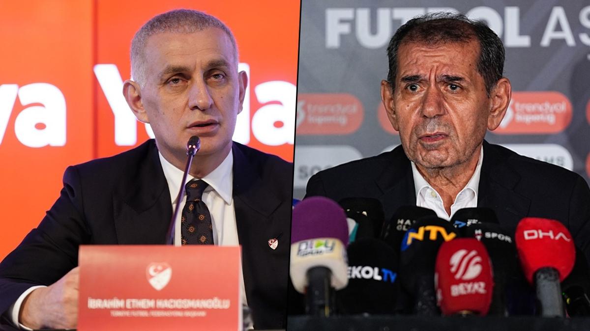 ''Tarafn belli etmitir'' Galatasaray'dan TFF'ye istifa ars!