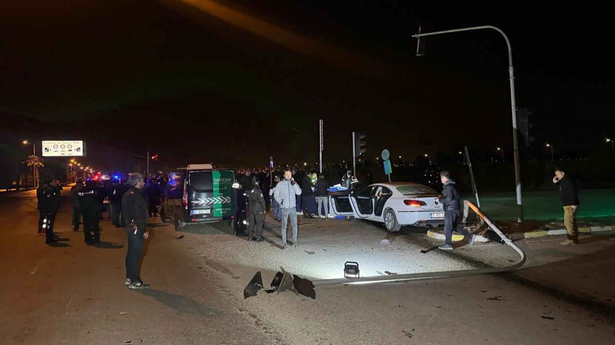 Adana'da kahreden olay: Bir polisimiz ehit oldu