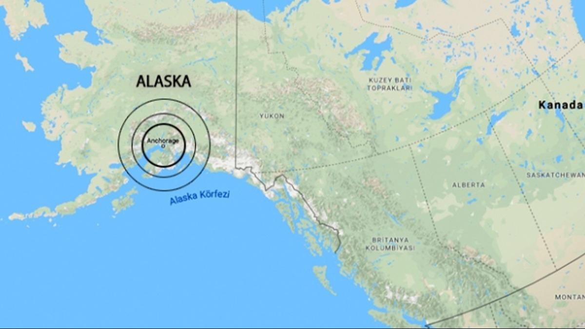 ABD'de salland: Alaska 6,3 byklnde deprem