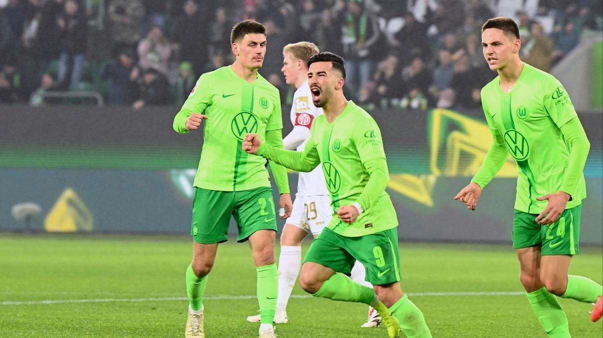 Gol dellosunu Wolfsburg kazand