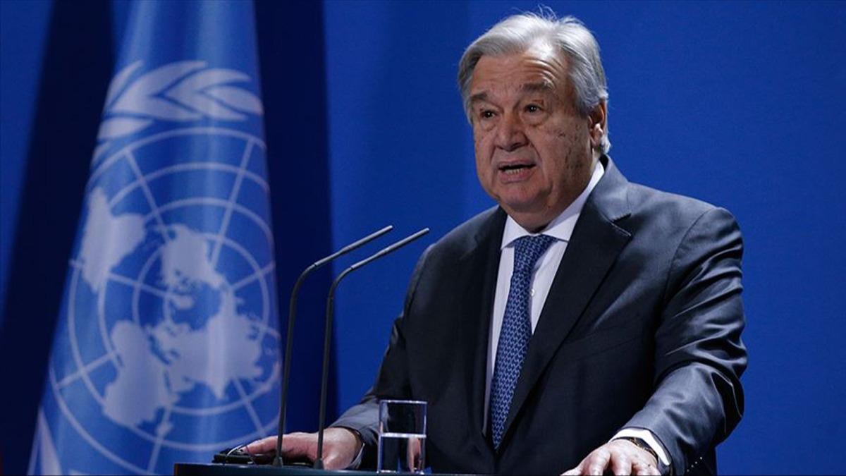 Guterres: Suriye halk tarihi frsatla kar karya