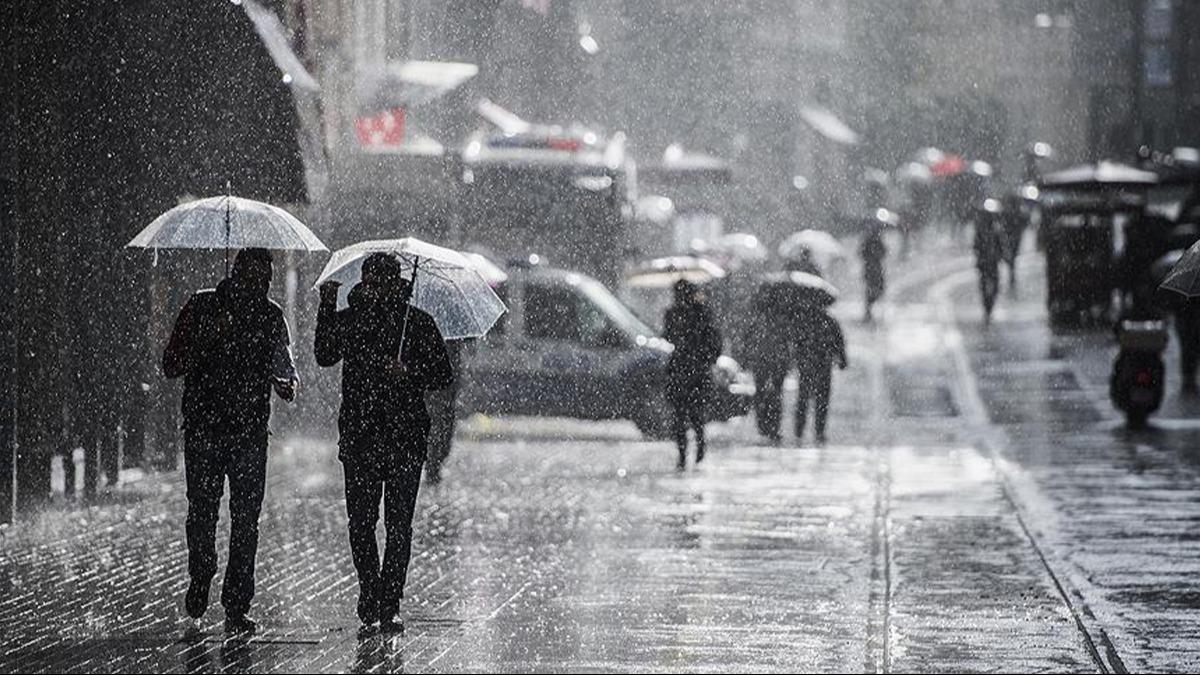 Meteoroloji'den Marmara iin saanak uyars! Sel ve su basknlarna kar tedbir ars