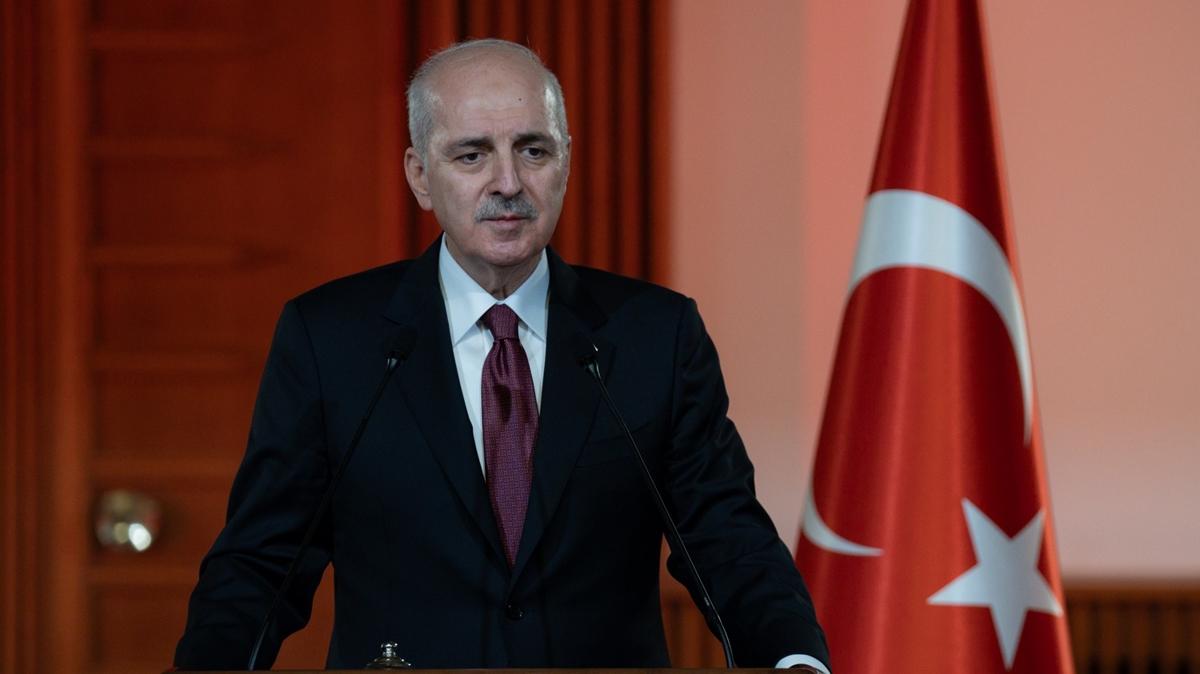 TBMM Bakan Kurtulmu: Terrn sz hakknn olmad bir Suriye'nin inas Trkiye'nin menfaatinin gereidir