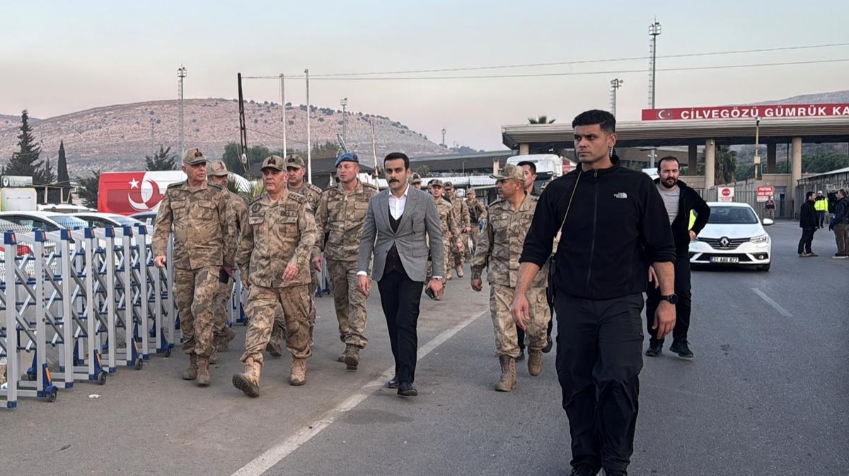 Jandarma Genel Komutan Orgeneral ardakc Cilvegz'nde 