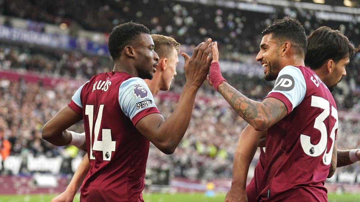 West Ham evinde kazand