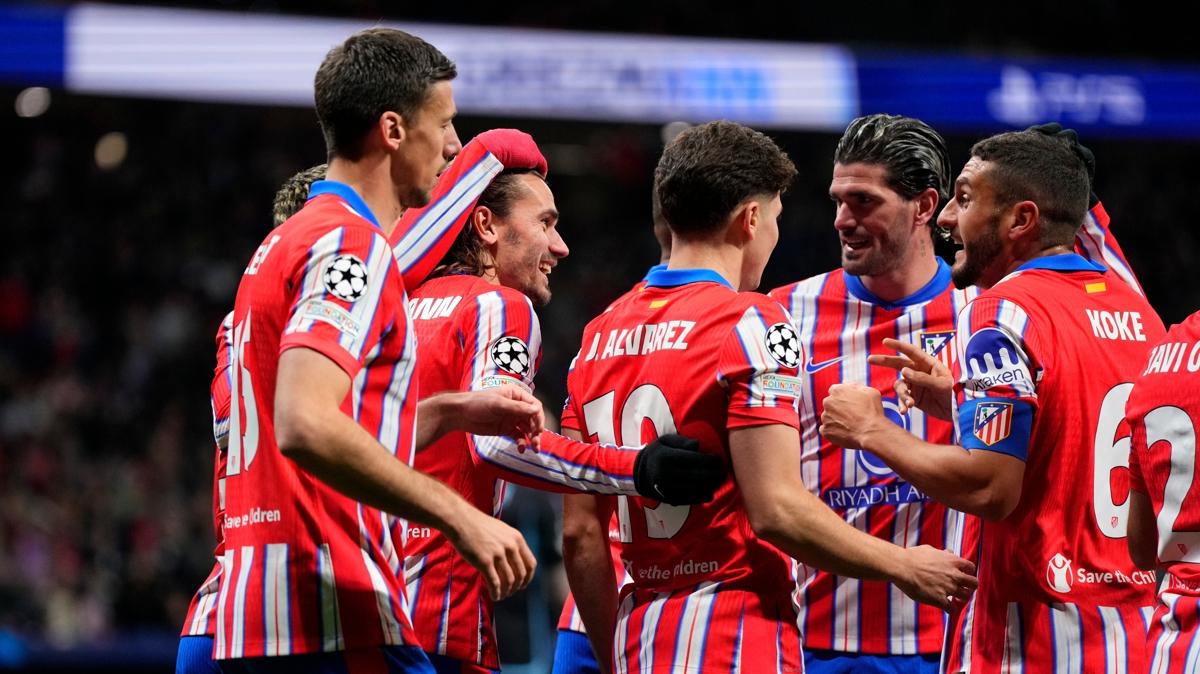 Atletico Madrid evinde hata yapmad