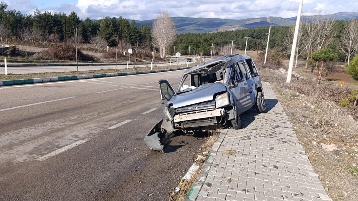 Bursa'da trla arpan hafif ticari aracn srcs ld