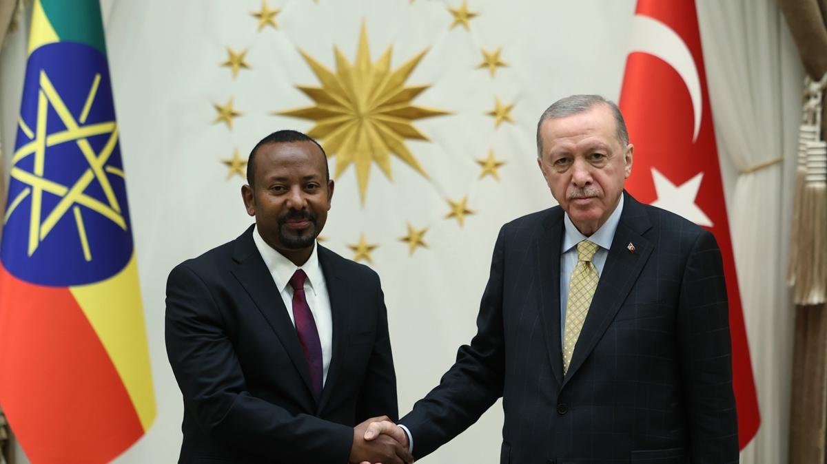 Cumhurbakan Erdoan, Etiyopya Babakan Abiy Ahmed'i kabul etti 