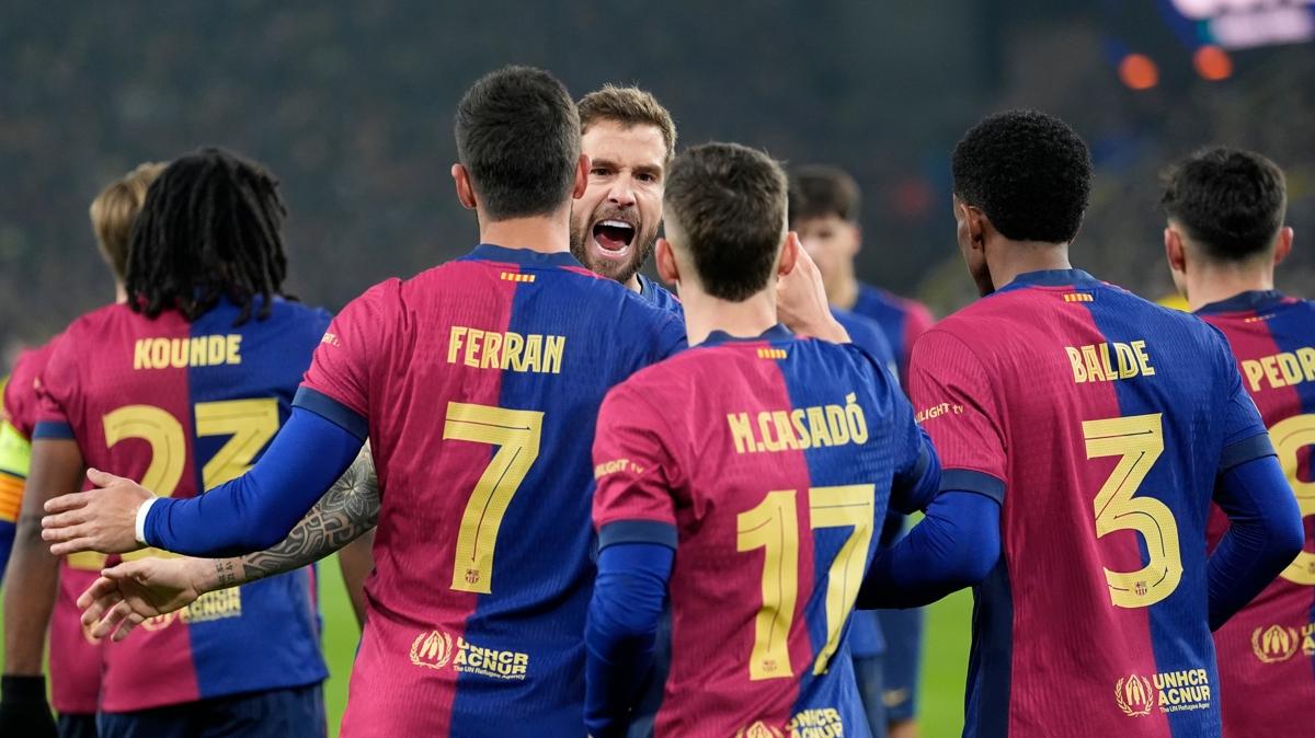 Barcelona son dakikalarda kazand