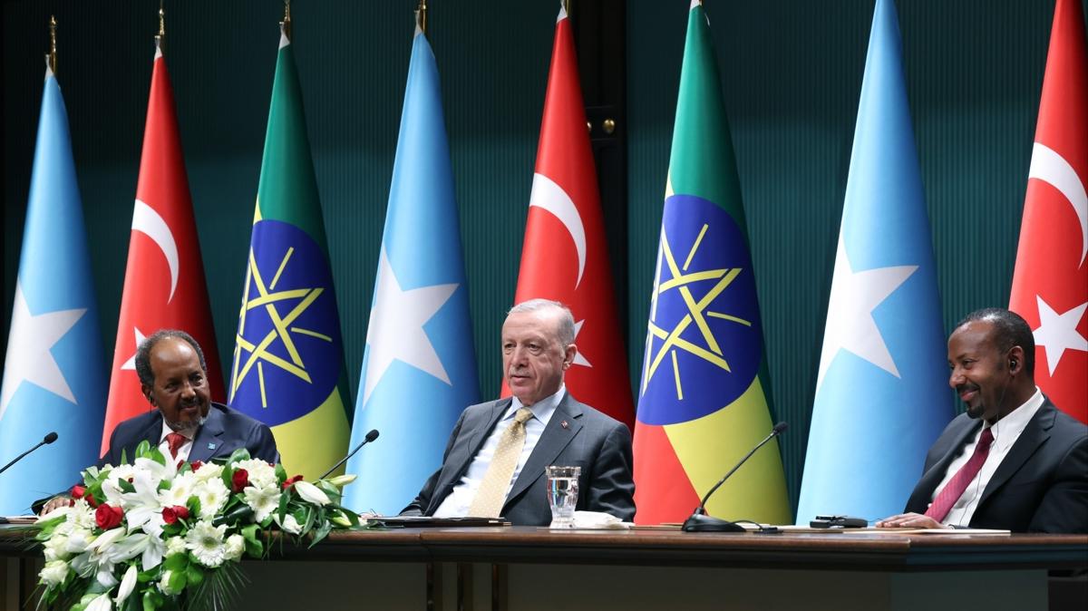 BM'den Somali-Etiyopya anlamasna ilikin aklama: Trkiye'nin liderleri bir araya getirme konusunda oynad rol takdirle karlyoruz