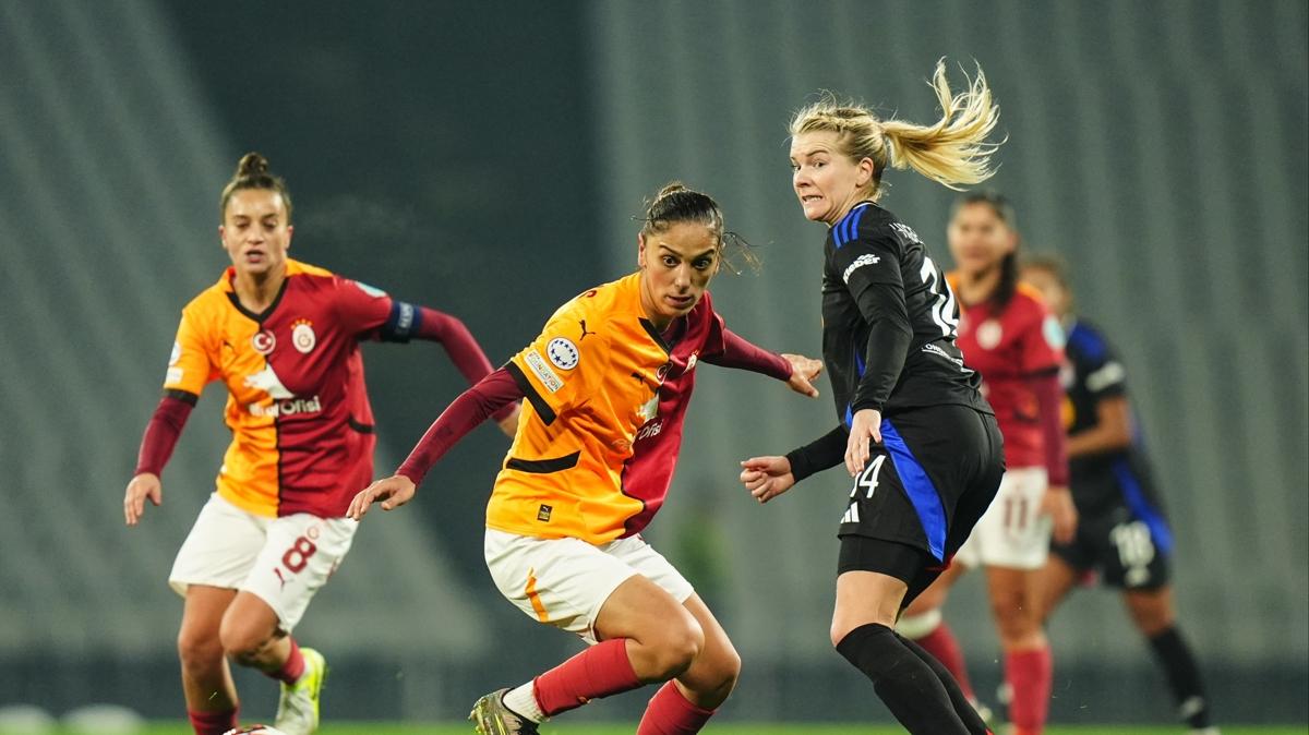 Kadnlar ampiyonlar Ligi'nde Galatasaray, Lyon'a farkl kaybetti