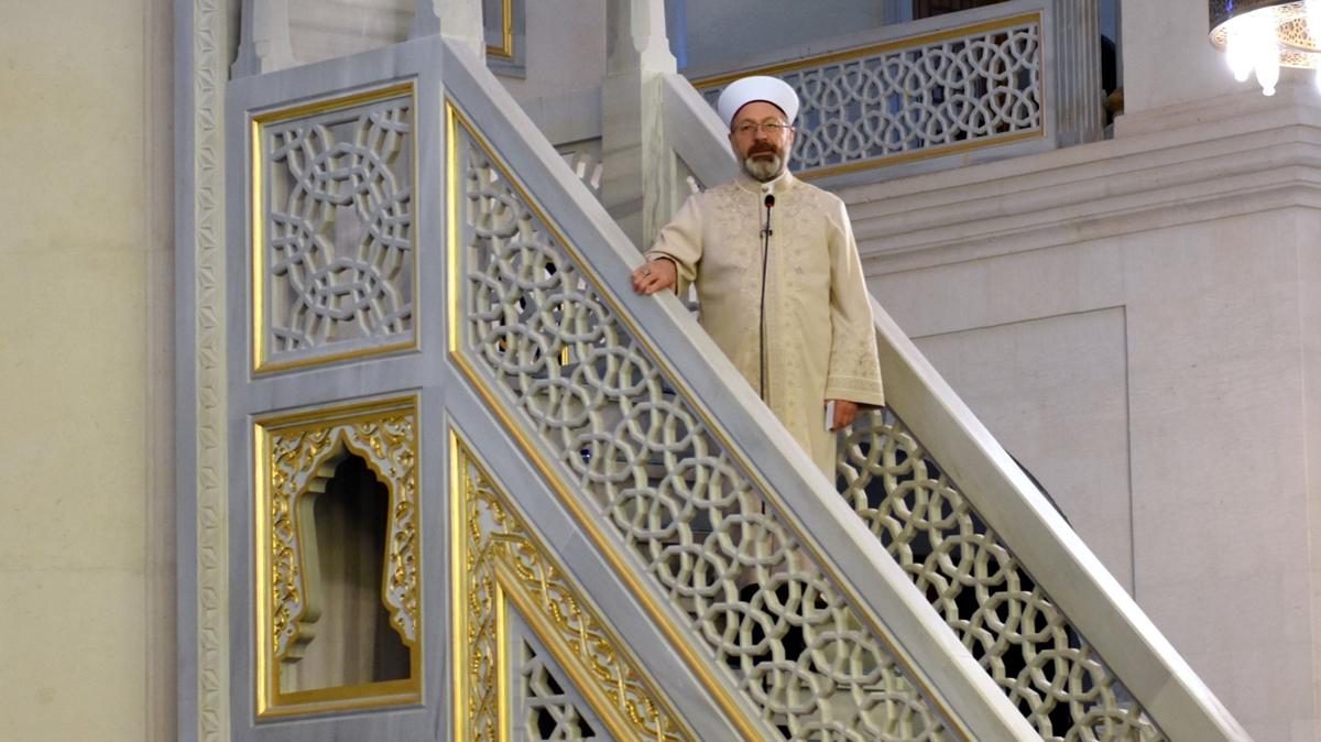 Diyanet leri Bakan Erba: Gazze'yi unutturmamak iin ne gerekiyorsa yapmamz lazm