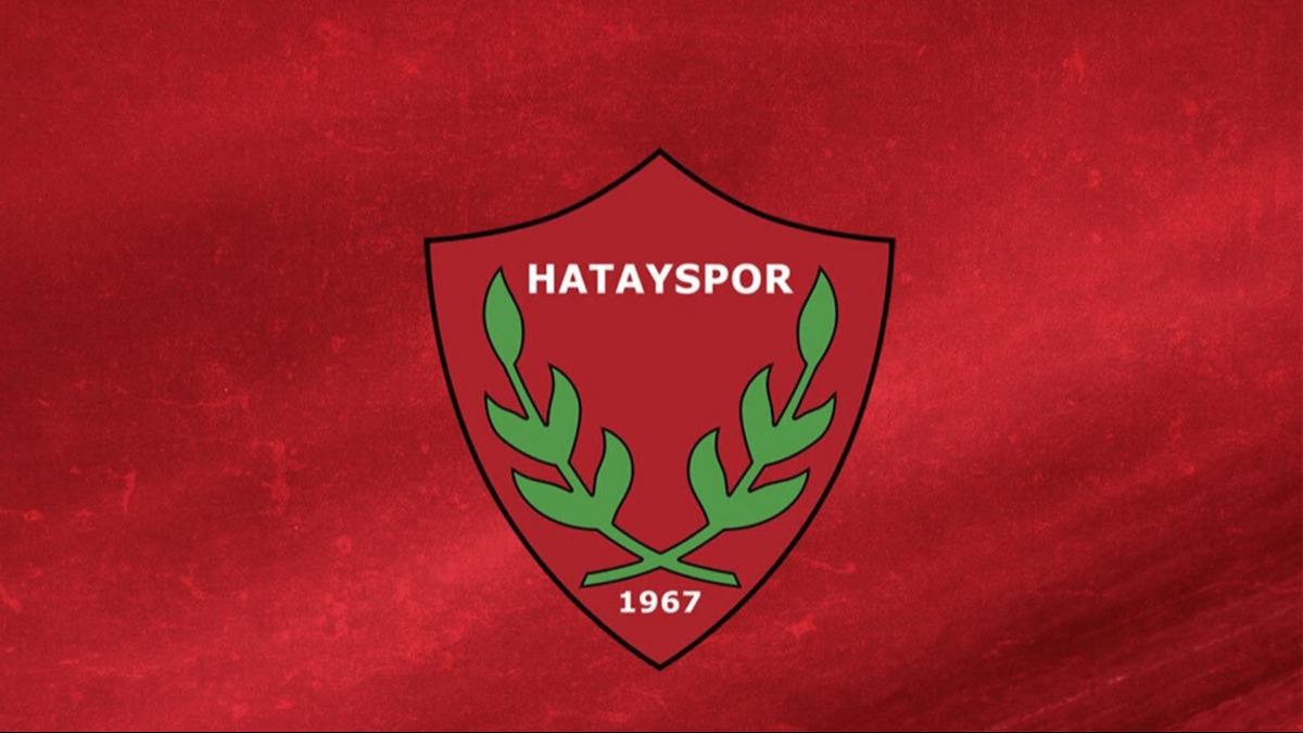 Hatayspor'dan hakem hatalarna ilikin aklama