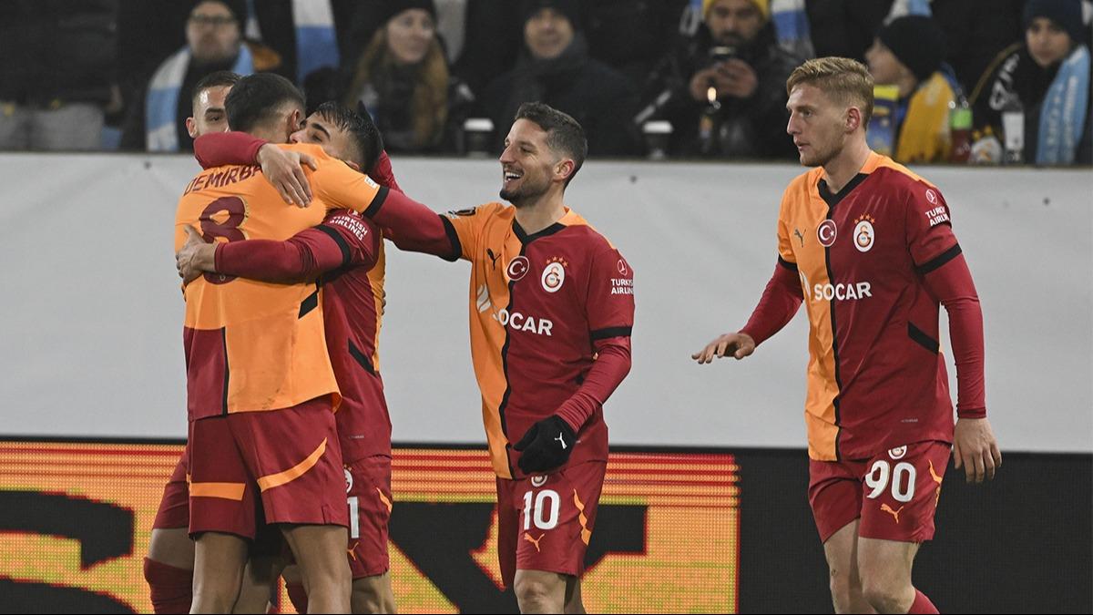 Namalup yoluna devam ediyor! Galatasaray Avrupa Ligi'nde play-off'u garantiledi! 