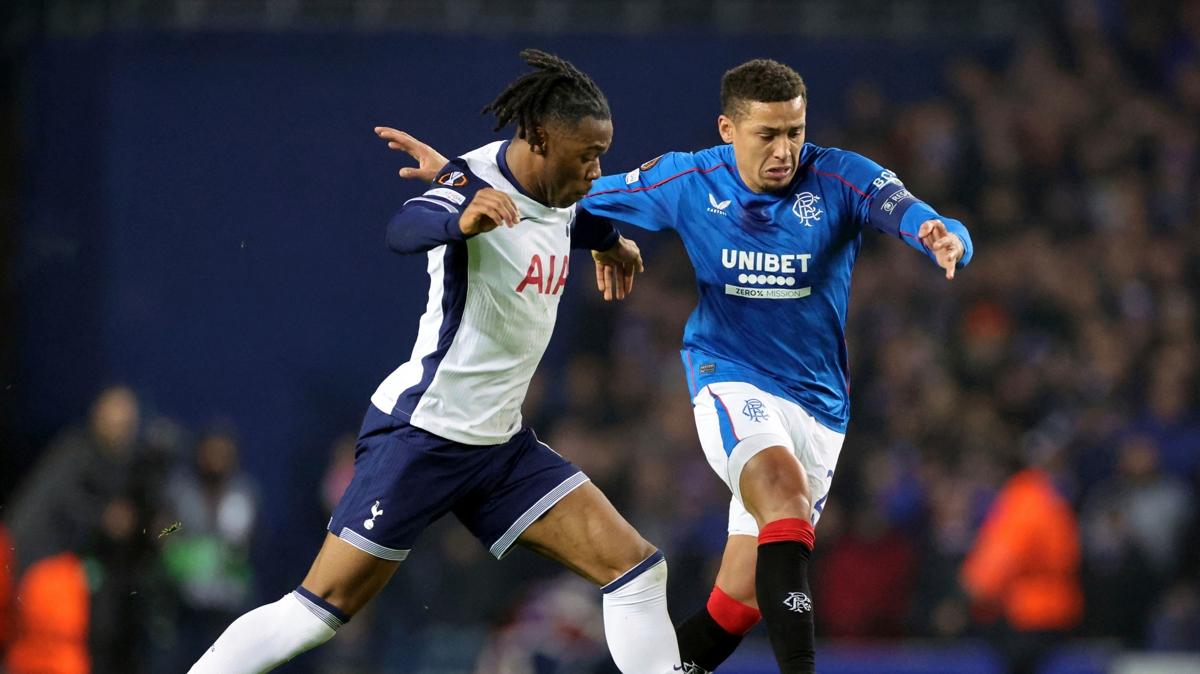 Rangers ile Tottenham yeniemedi