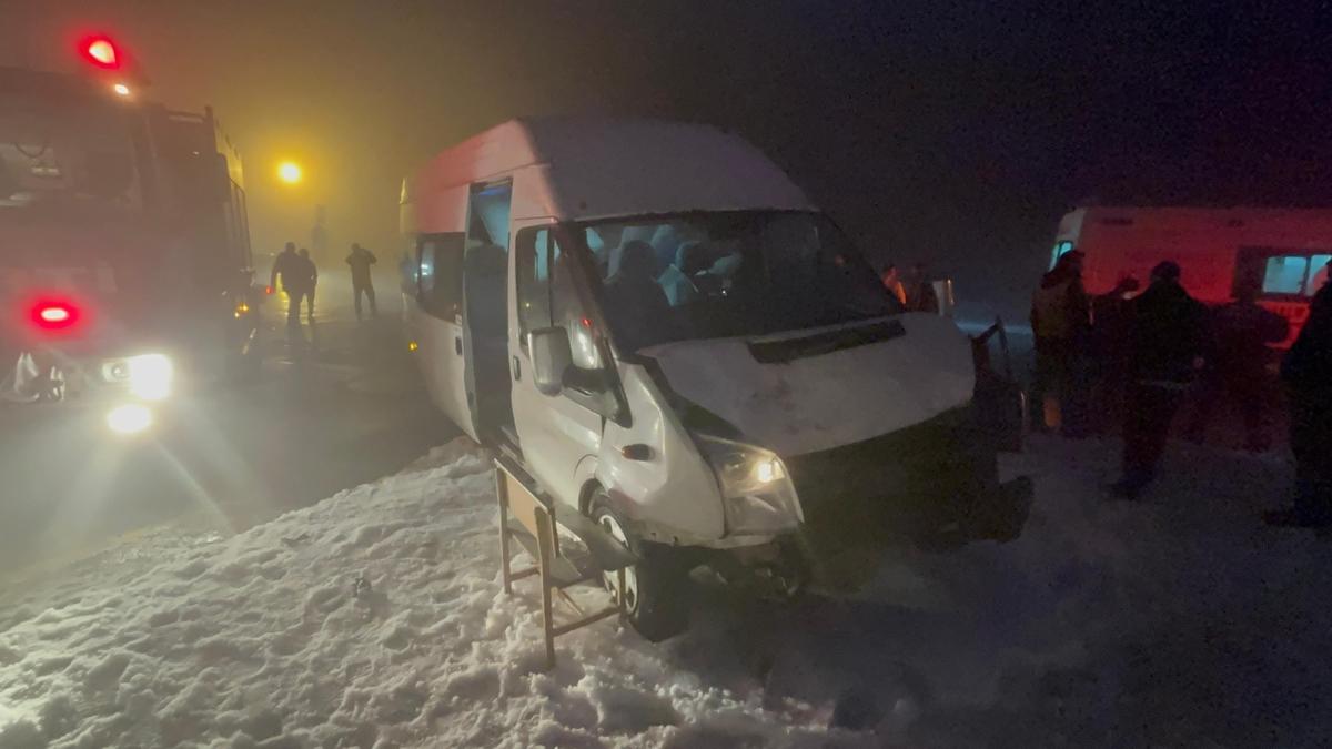 Bolu Da geiinde zincirleme trafik kazas: 6 kii yaraland