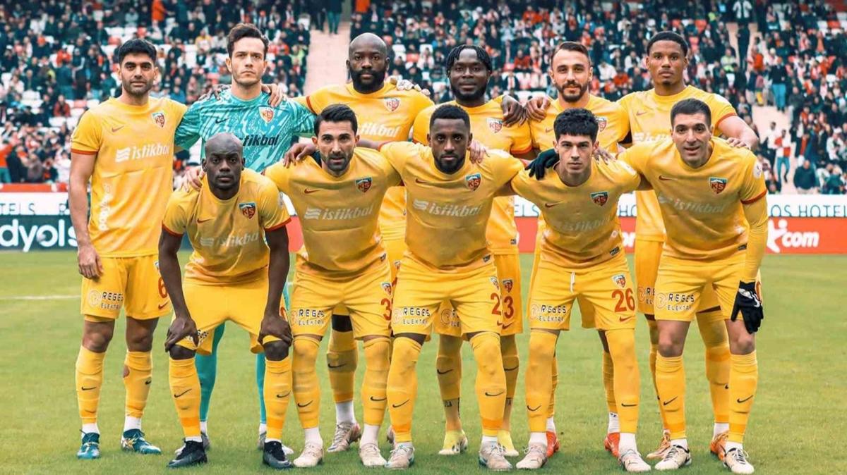 Kayserispor'da kt gidiat devam ediyor! Ligde 16. srada