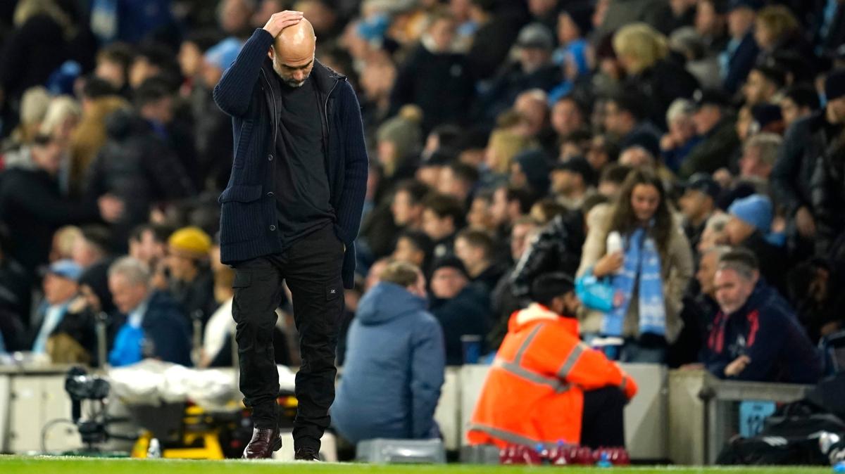 Pep Guardiola iin iler pek de iyi gitmiyor!