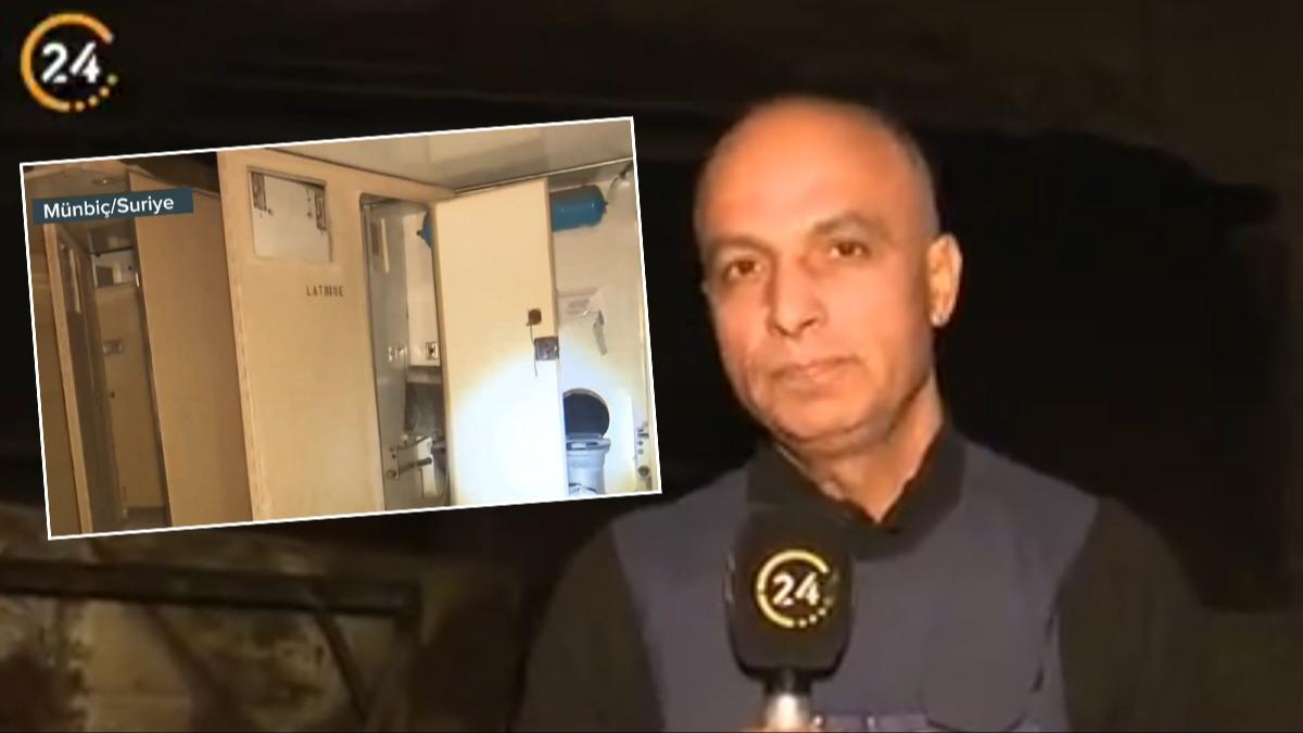 Akllara durgunluk veren tnel a! 24 TV ekibi PKK'nn Mnbi'teki inine girdi