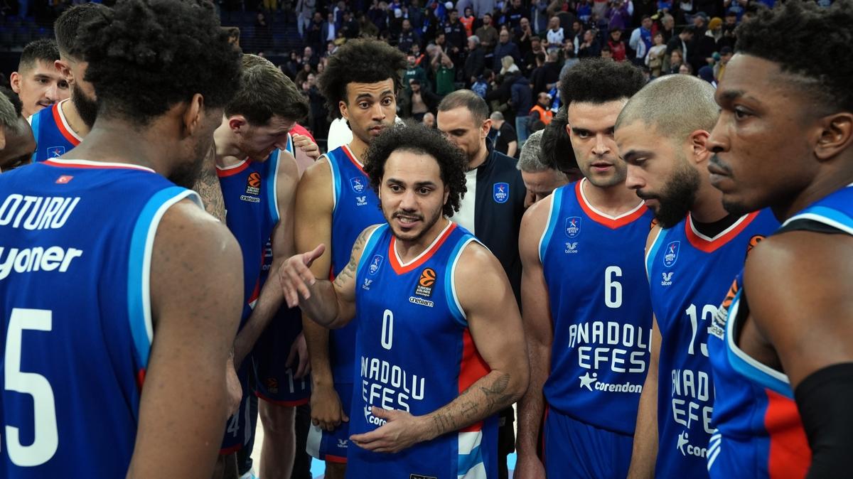 Anadolu Efes'in THY Avrupa Ligi'nde konuu Kzlyldz