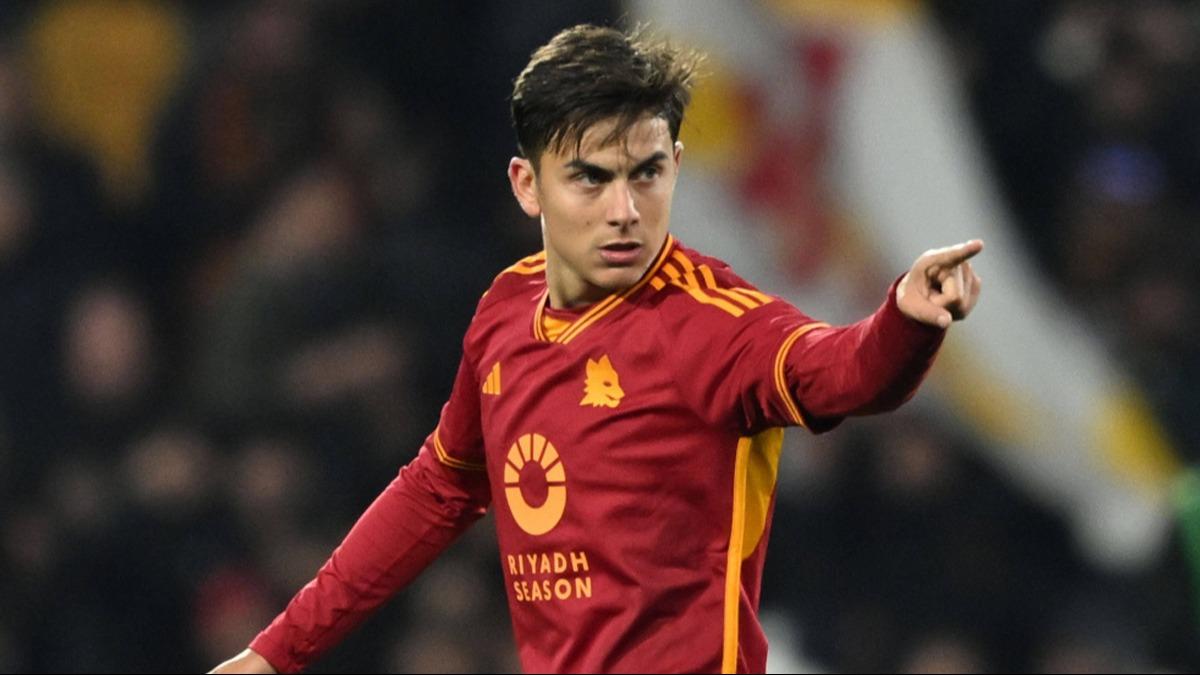 Paulo Dybala'nn ad Galatasaray ile anlyordu! Roma'dan resmi aklama geldi