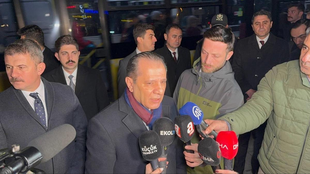 stanbul Emniyet Mdr Yldz: Halkn huzur ve gvenlii iin sahadayz