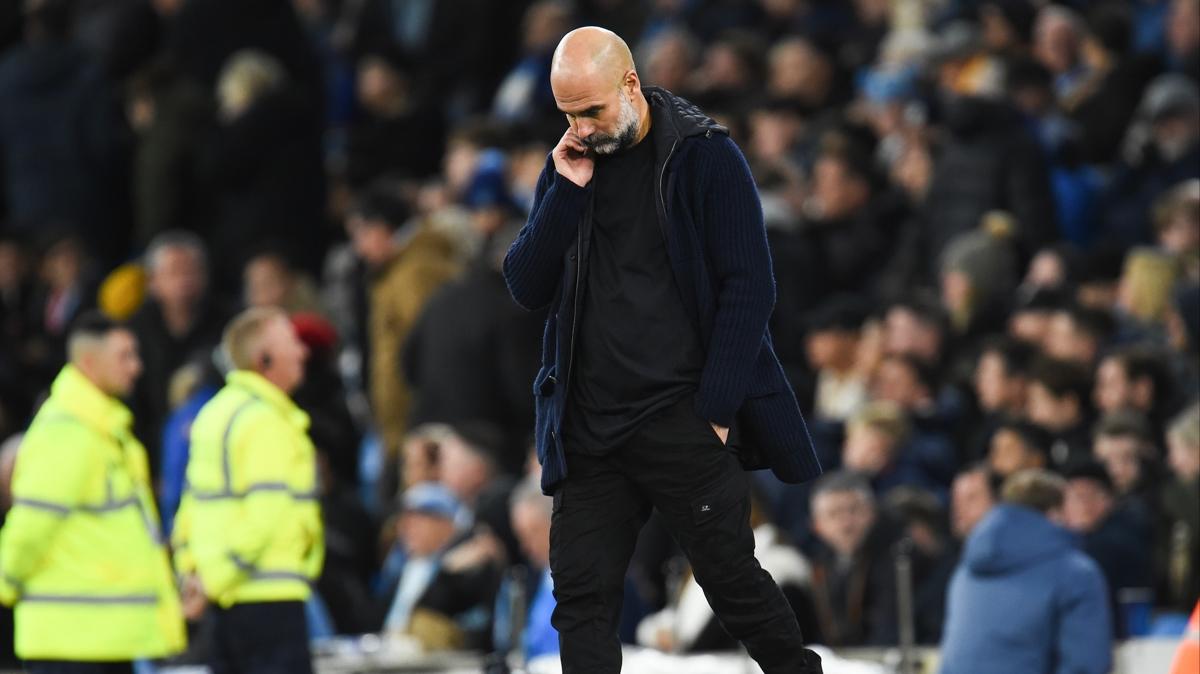 Manchester City'de iler iyi gitmiyor! Guardiola aresiz