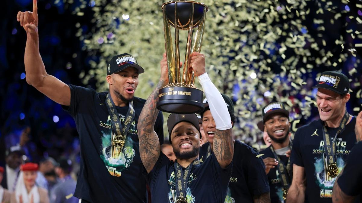 NBA Kupas'nda ampiyon Milwaukee Bucks