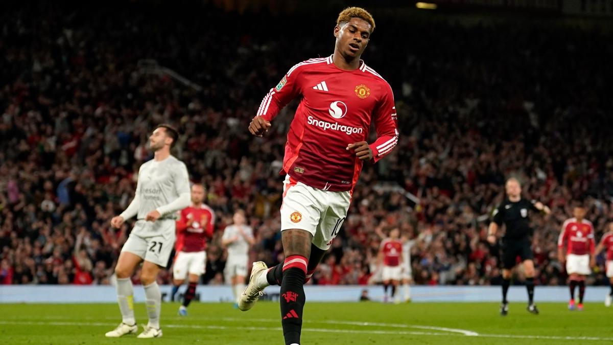 Rashford'dan ayrlk sinyali