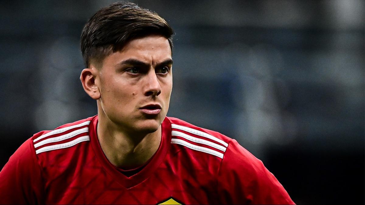 Galatasaray'n gndemindeydi! Roma'dan Paulo Dybala iin aklama geldi