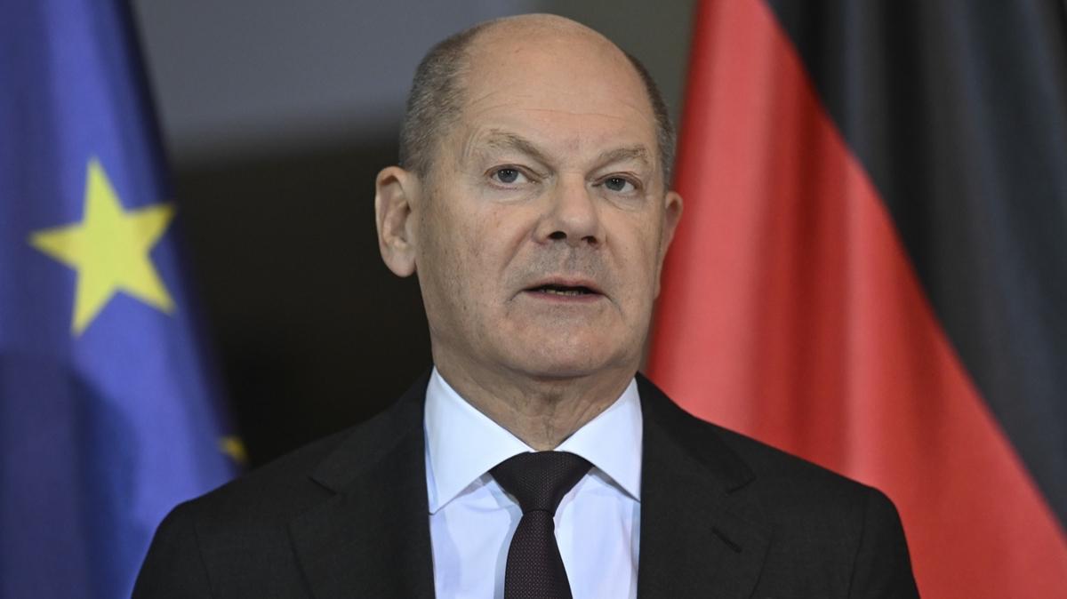 Scholz'dan ''dnya iki kutuplu olmayacak'' k