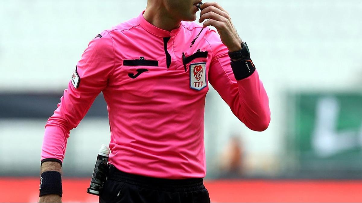 TFF'den aklama geldi! te Sper Lig'de 17. hafta hakemleri