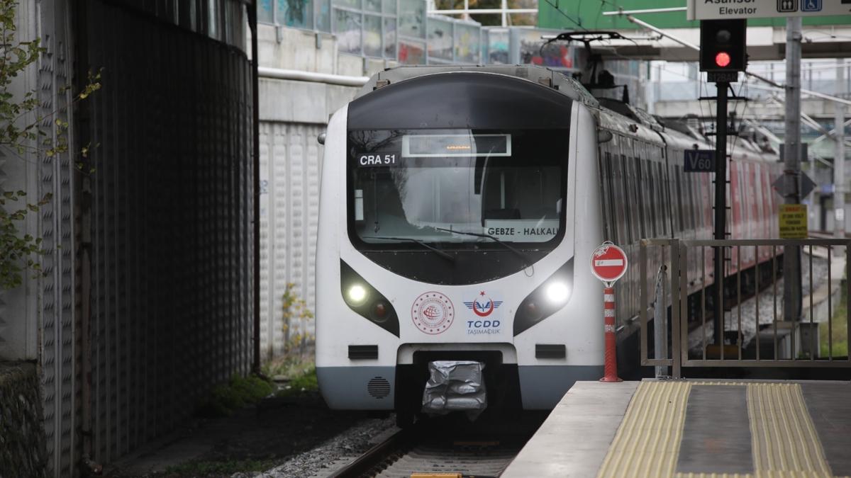 Marmaray'da yolcu rekoru krld