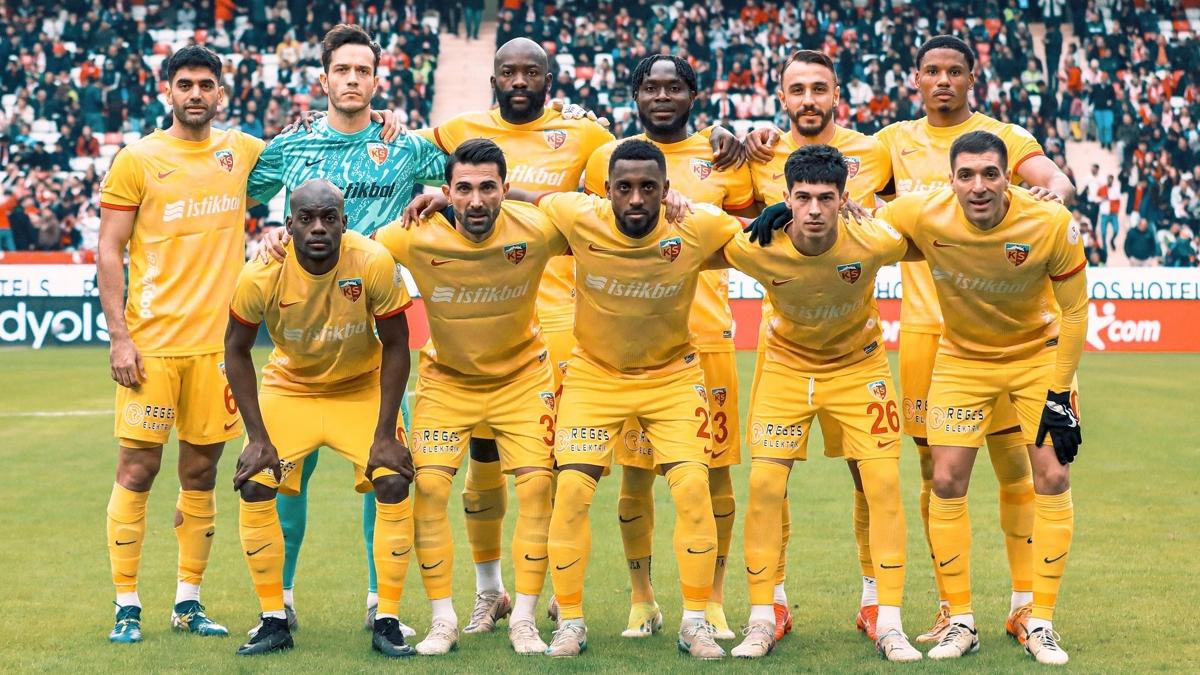 Galatasaray ma ncesi Kayserispor'da 4 eksik 