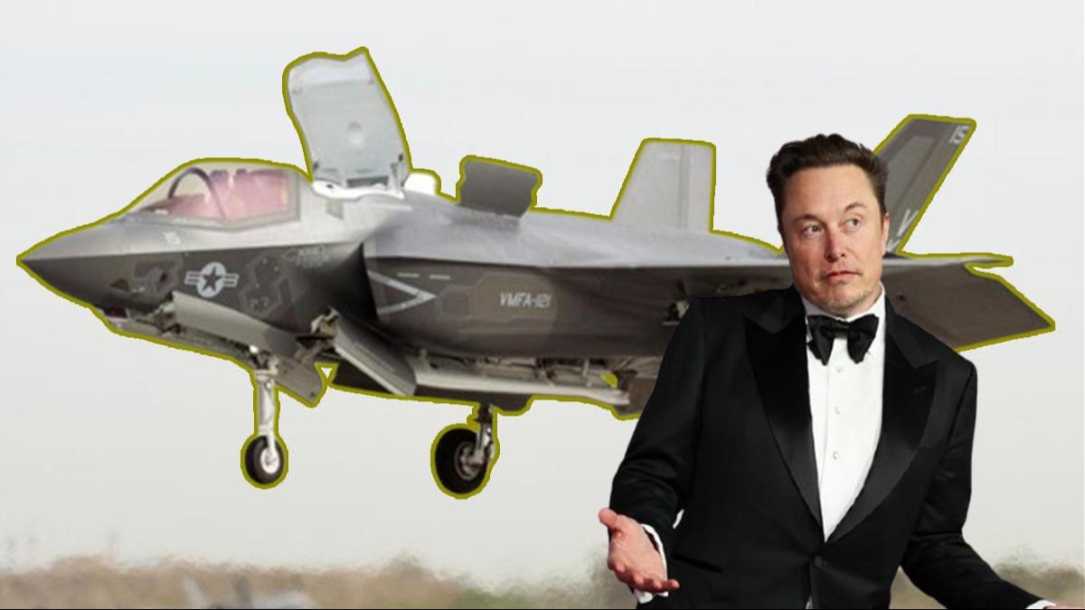 F-35 krizinde ring kart! Paul Livingston ve Elon Musk kar karya