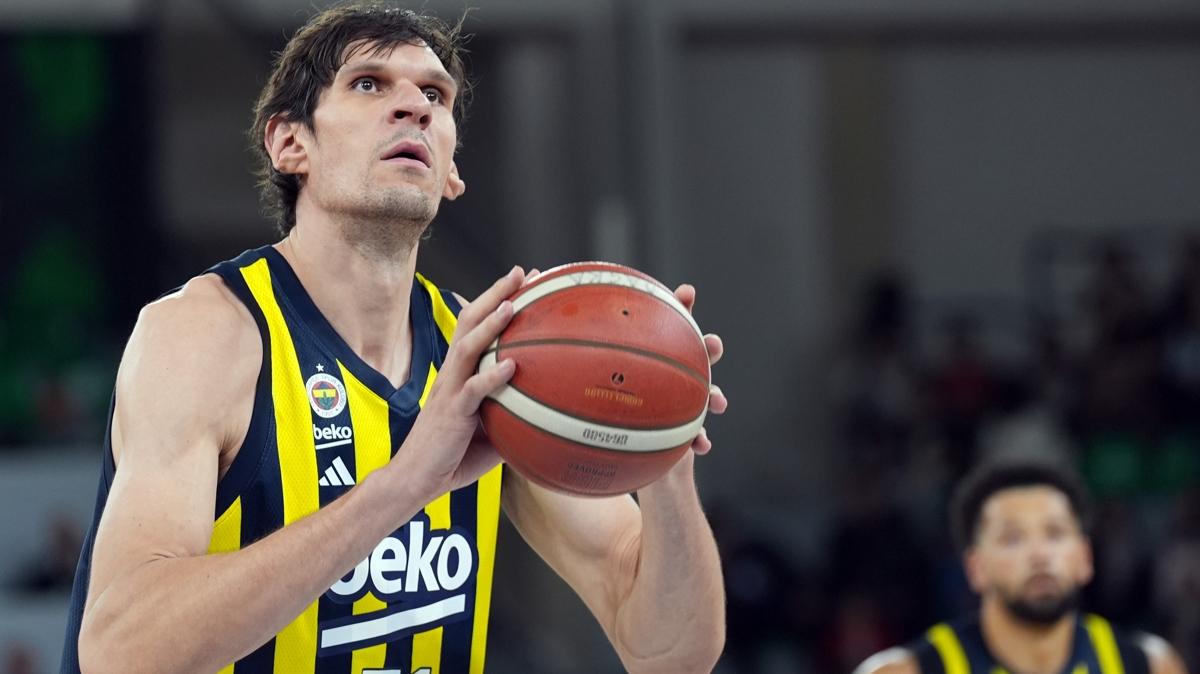 Fenerbahe Beko ayrl duyurdu! Boban Marjanovic ile yollar ayrld