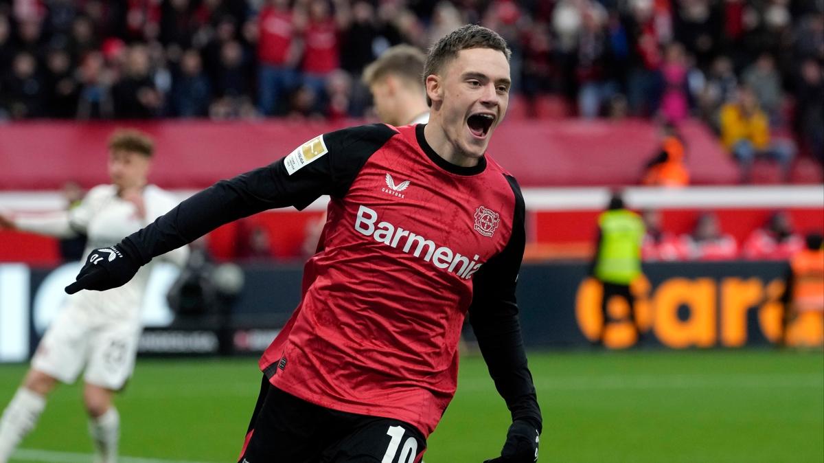 Bayer Leverkusen'den Florian Wirtz aklamas: Zor olacak