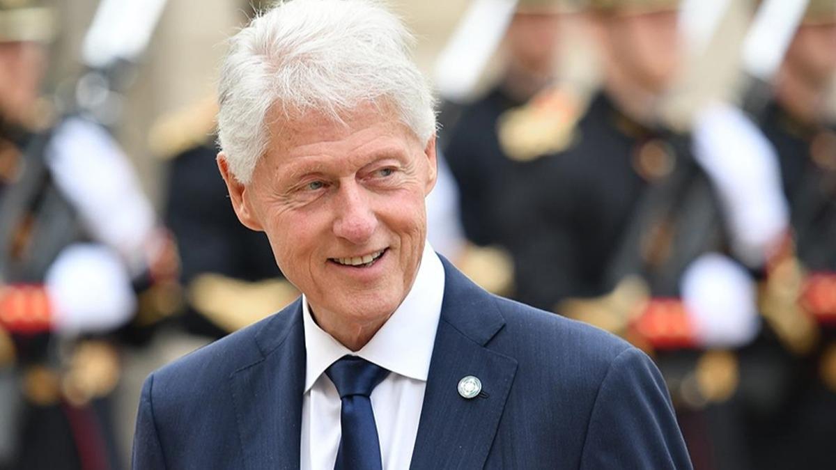 Bill Clinton hastaneye kaldrld