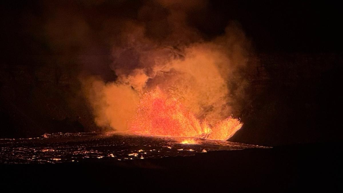 Kilauea Yanarda'nda patlama