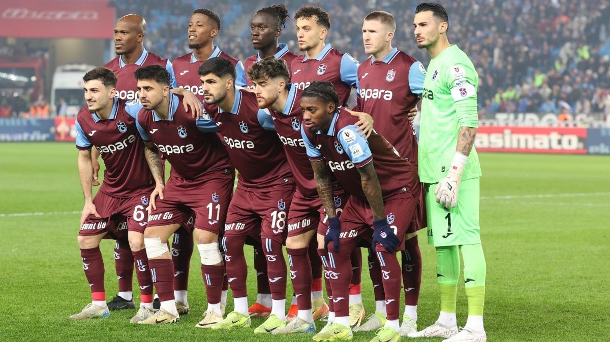 Trabzonspor ligin ilk yarsnda hayal krkl yaatt