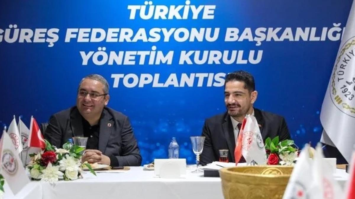 Trkiye Gre Federasyonunda yeni ynetimin ilk toplants gerekleti