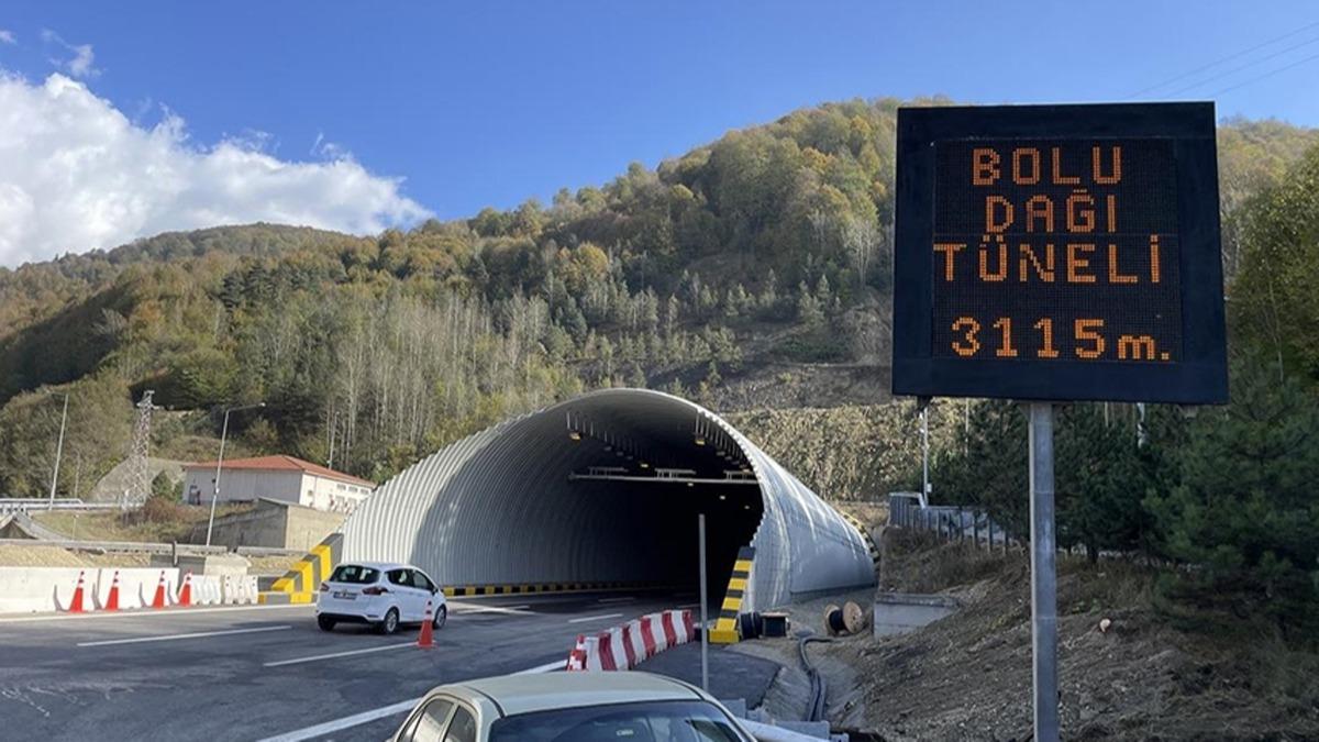 Bolu Tüneli'ne plaka tanıma sistemi kuruluyor