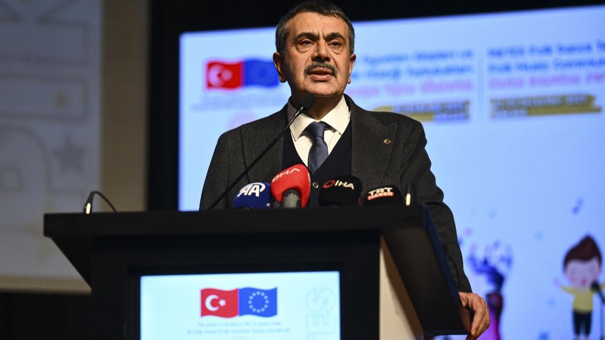 Bakan Tekin: Mlakatlarda hukuksuzluk iddia edenler bavursun, gereini yaparz