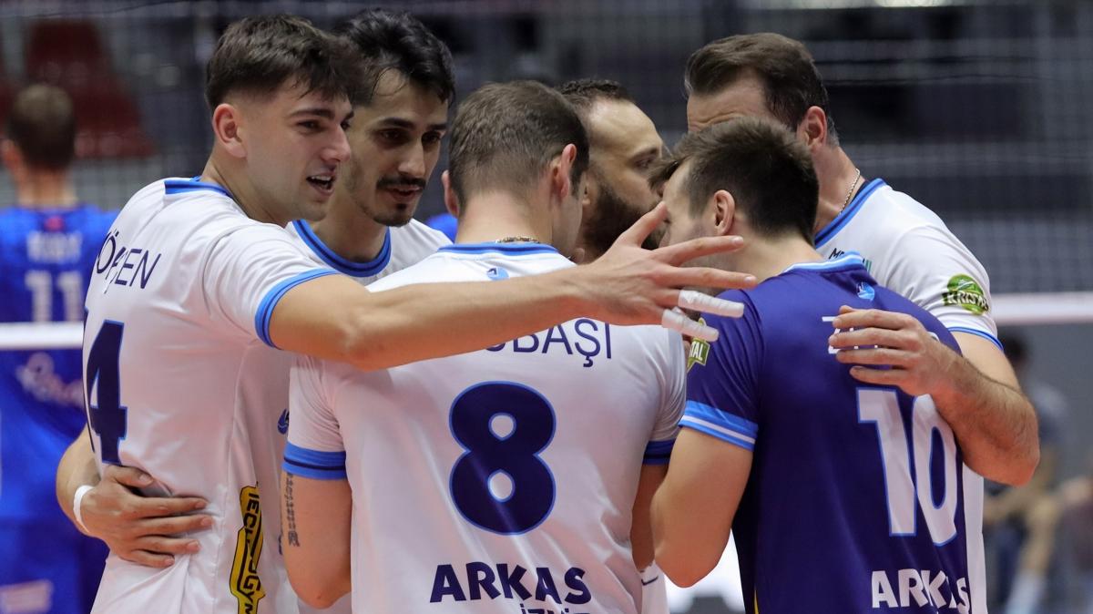 Kupa Voley'de Arkas Spor'un rakibi Ziraat Bankkart