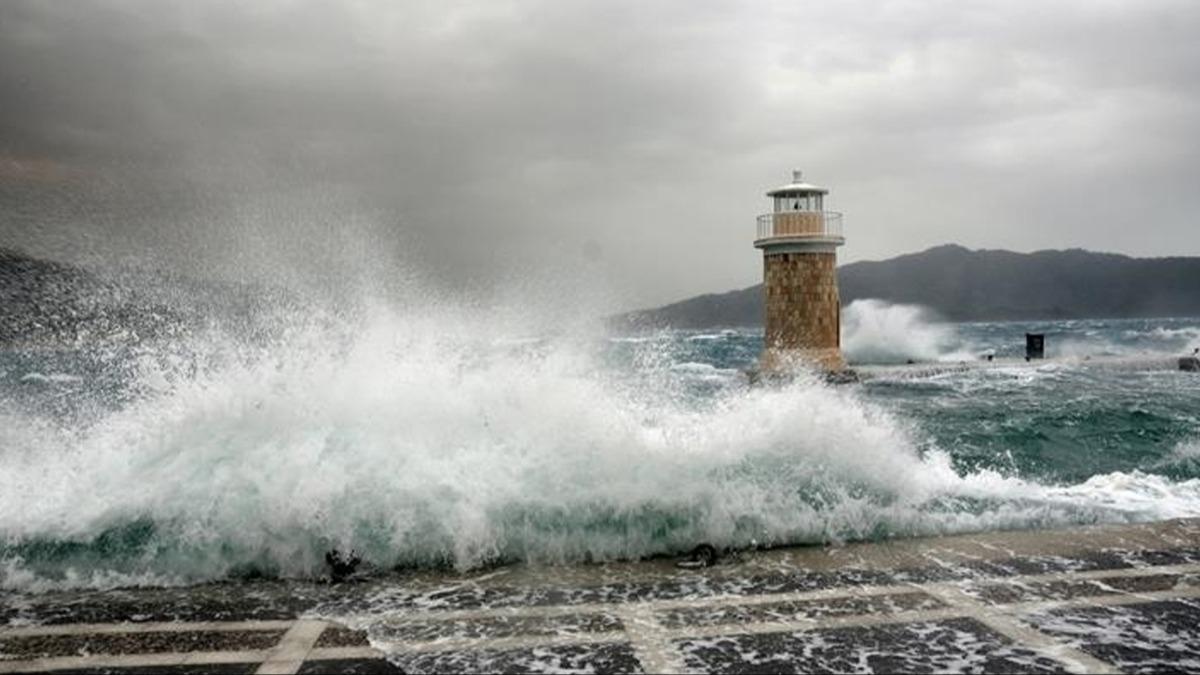 Meteorolojiden iki blge iin frtna uyars