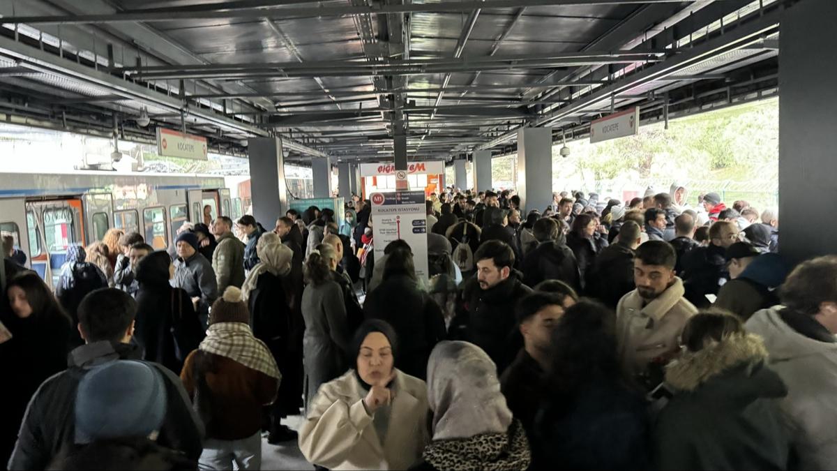 Yenikap-Atatrk Havaliman/Kirazl Metro Hatt'nda seferler durdu