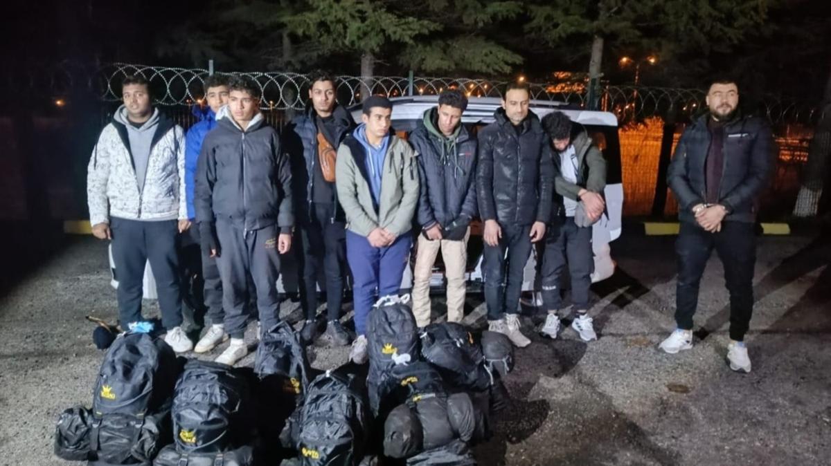 Tekirda'da 8 dzensiz gmen yakaland! 1 kii gzaltna alnd