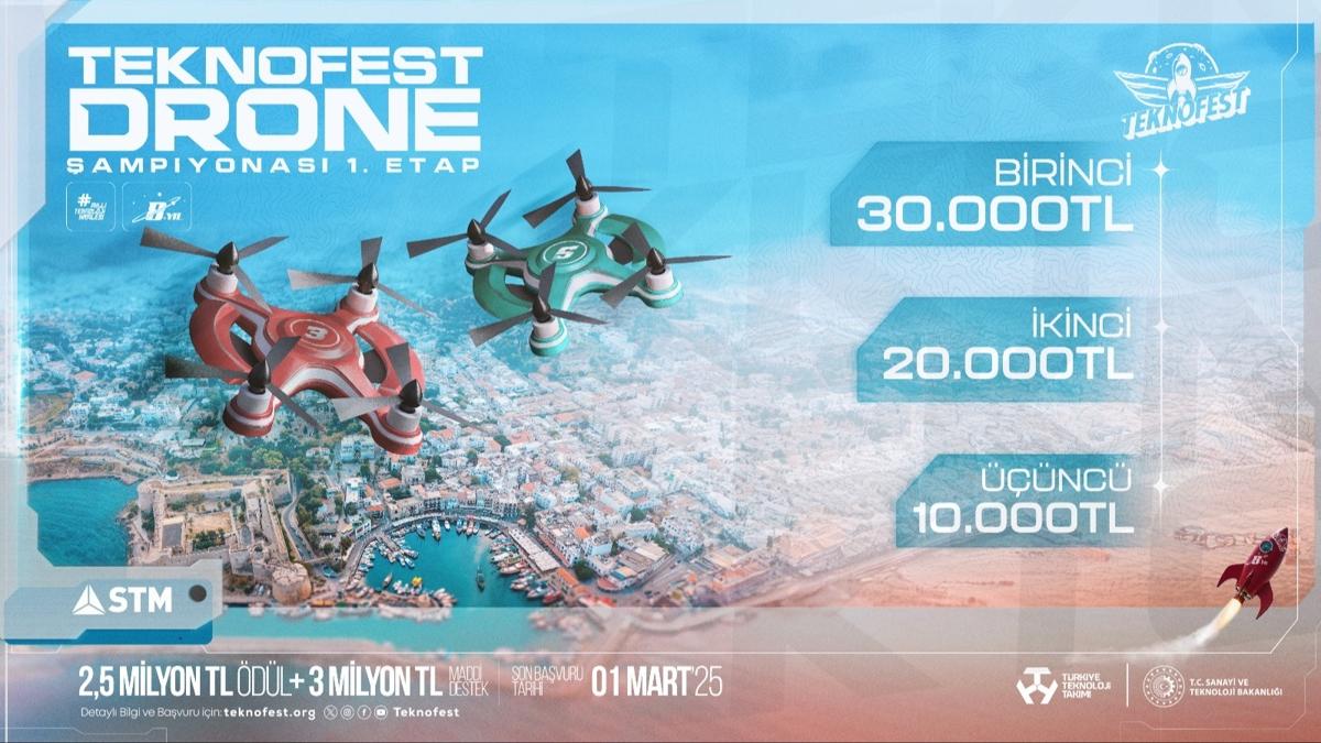 Yeni bir TEKNOFEST Drone ampiyonasna hazr myz?